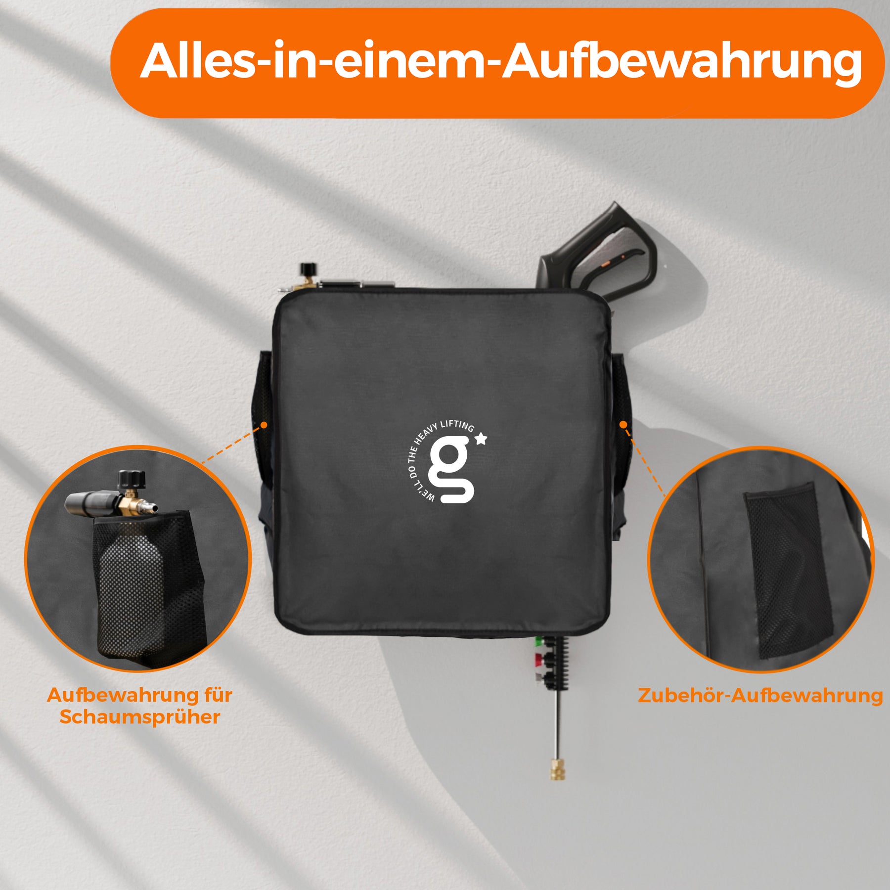 Schutzhülle für Grandfalls Aufrollbaren Hochdruckreiniger