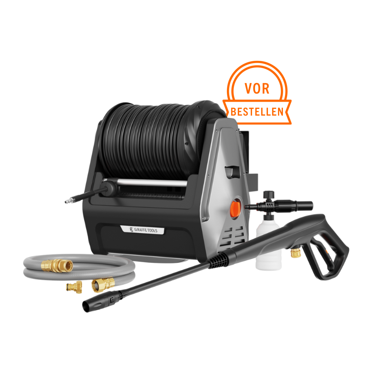 Grandfalls Aufrollbarer Hochdruckreiniger